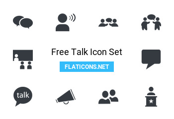 Talk Icon Pack