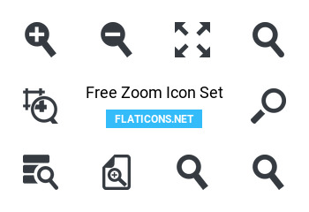 Zoom Icon Pack